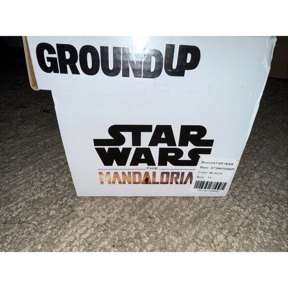 Disney Ground‎ up Star Wars The Mandalorian Baby Yoda Adult Sandal Slides Size 9 - Picture 7 of 7